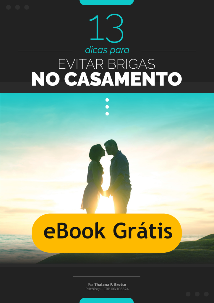 E-book gratuito: 13 dicas para evitar Brigas no Casamento